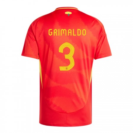 Camiseta de fútbol España Alejandro Grimaldo 3 1ª equipación Euro 2024 Camiseta de fútbol España Alejandro Grimaldo 3 1ª equipación Euro 2024
